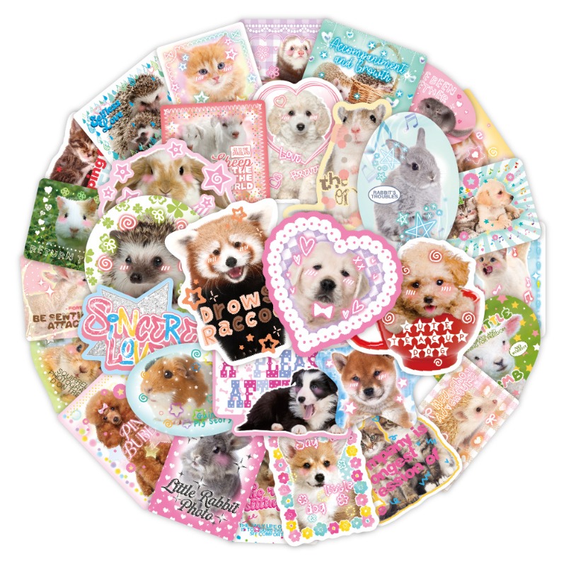 Vintage Fashion Magazine - 50 pçs/set kawaii moda scrapbook diário