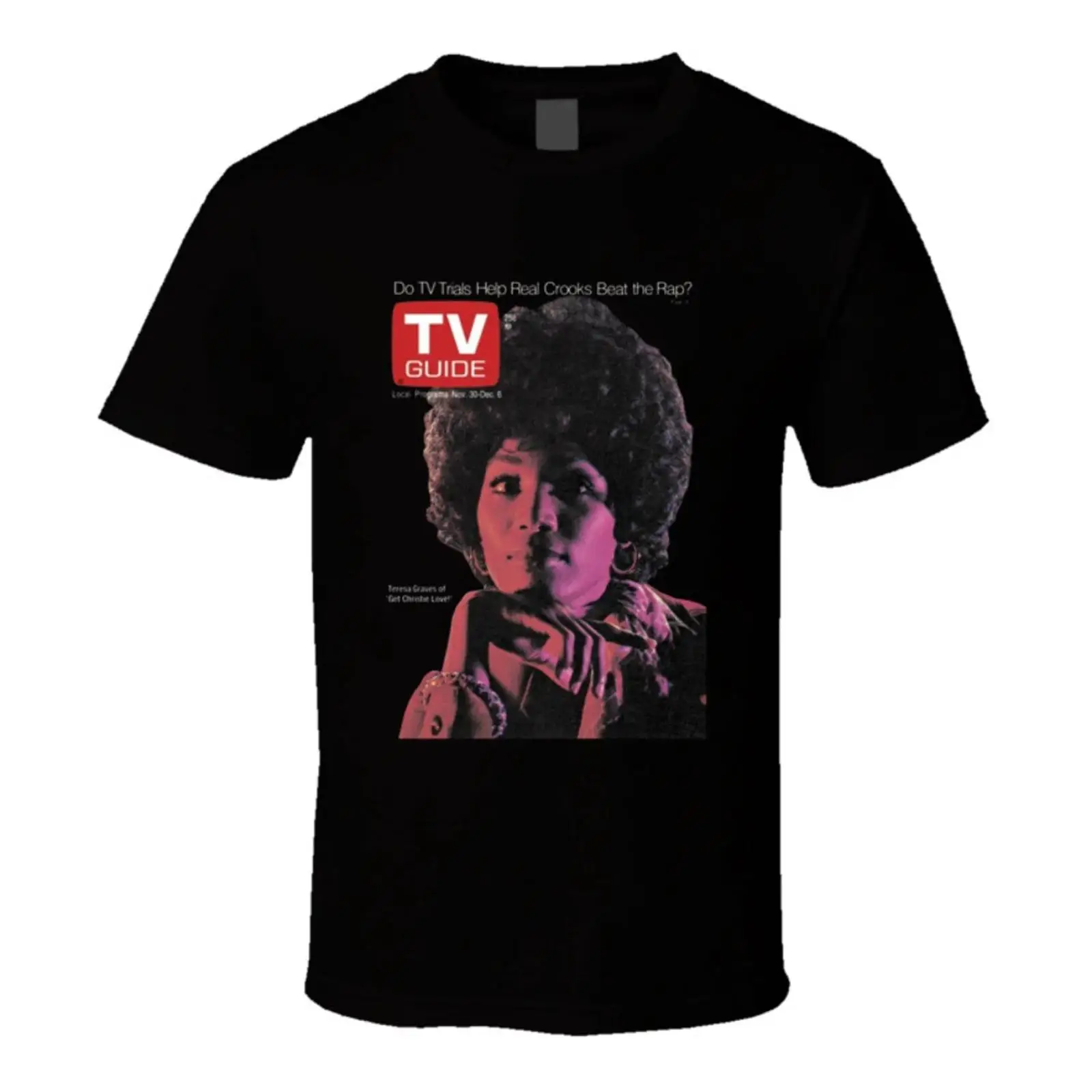 Vintage Fashion Magazine - Camiseta Vintage Christie Love Tv Magazine,