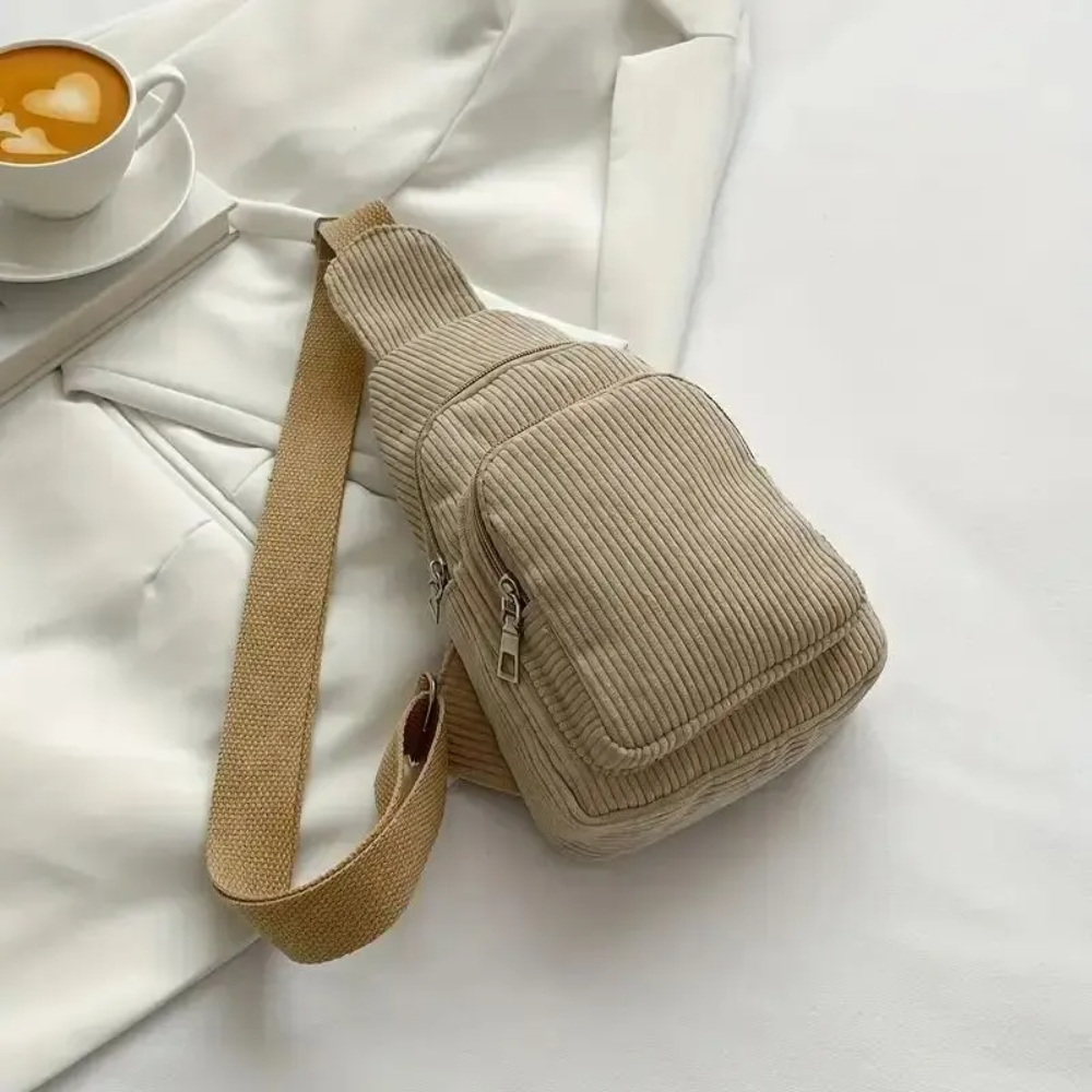 Vintage Fashion Boutique - Bolsa crossbody de veludo vintage, bolsa