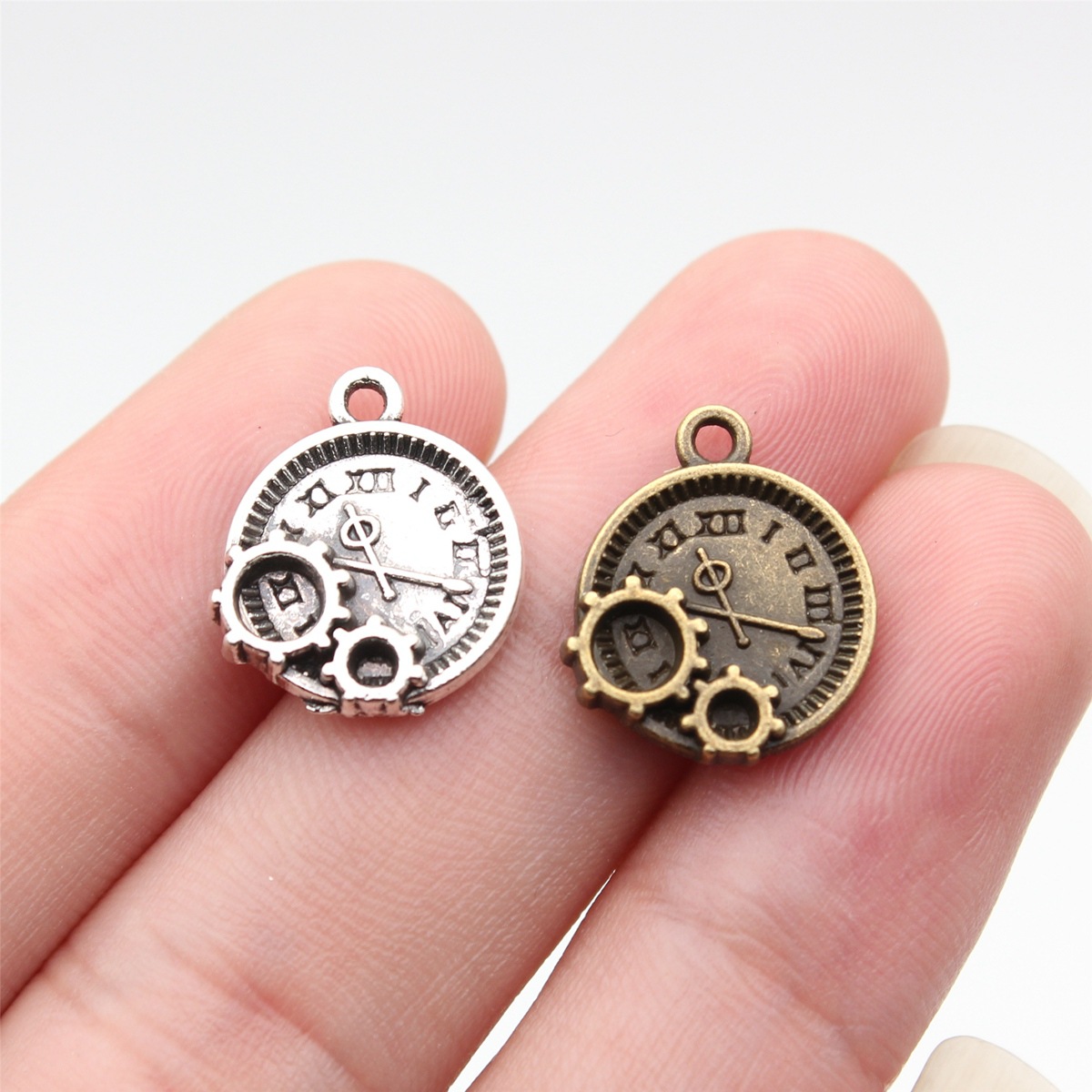 Vintage Fashion Stores - WYSIWYG 10 peças 16x14mm 2 Cores