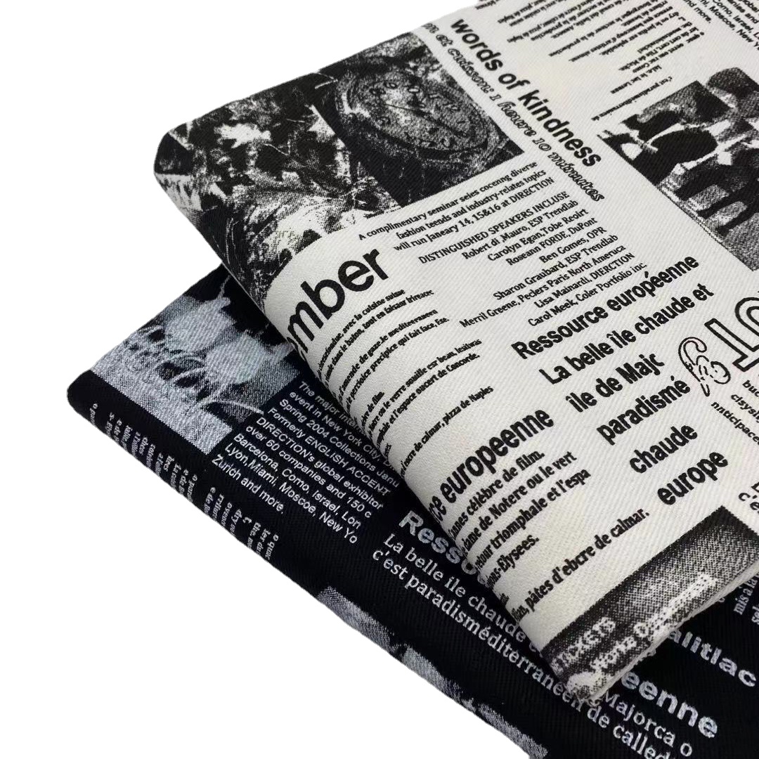 Vintage Fashion Boutique - Vintage retro preto branco jornal graffiti