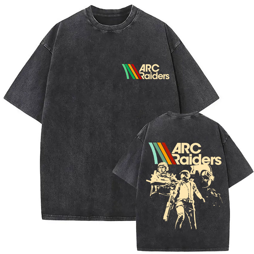 Vintage Fashion Game - Camiseta 100% Algodão Arc Raiders 2026