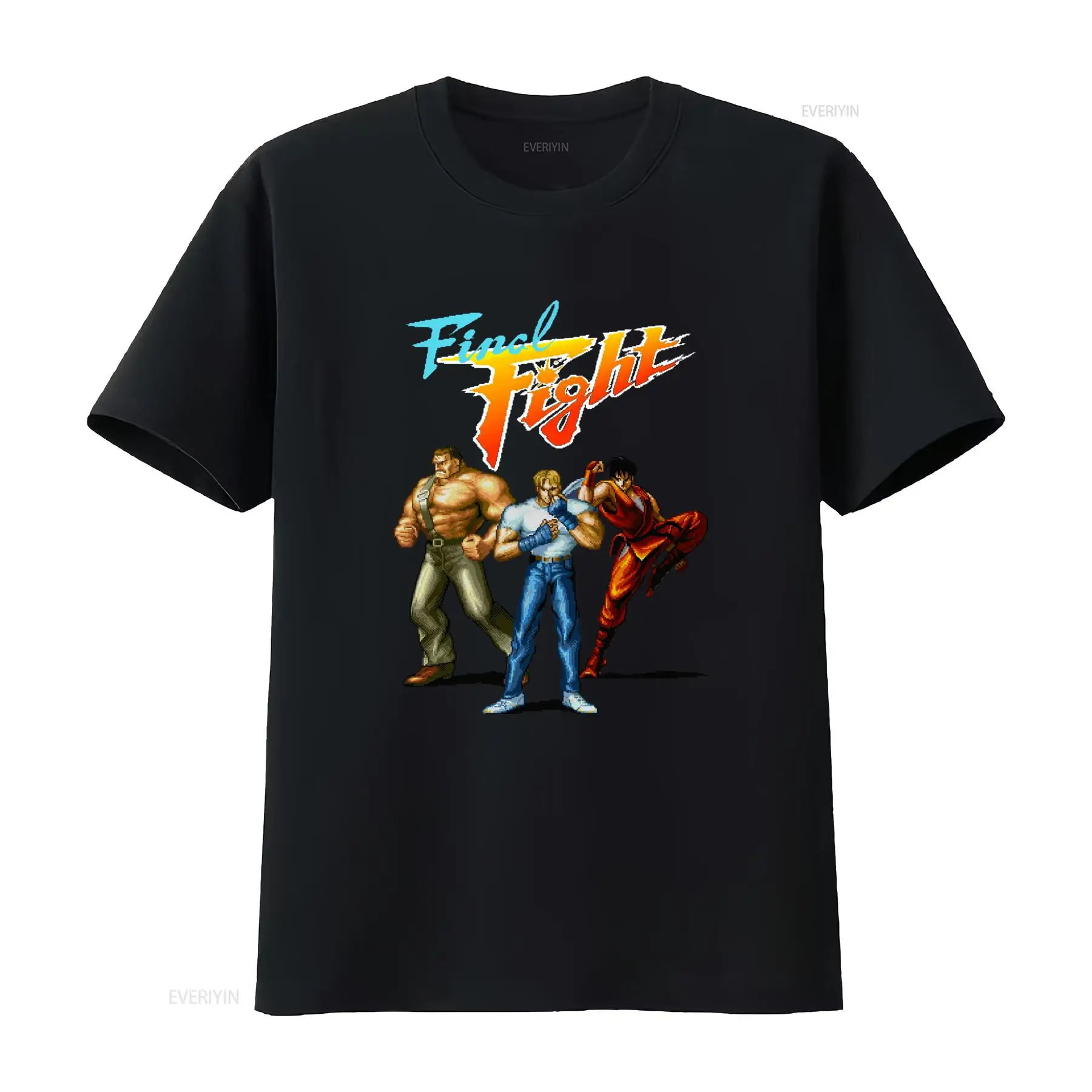Vintage Fashion Game - Camiseta retrô SNES Arcade Final Fight