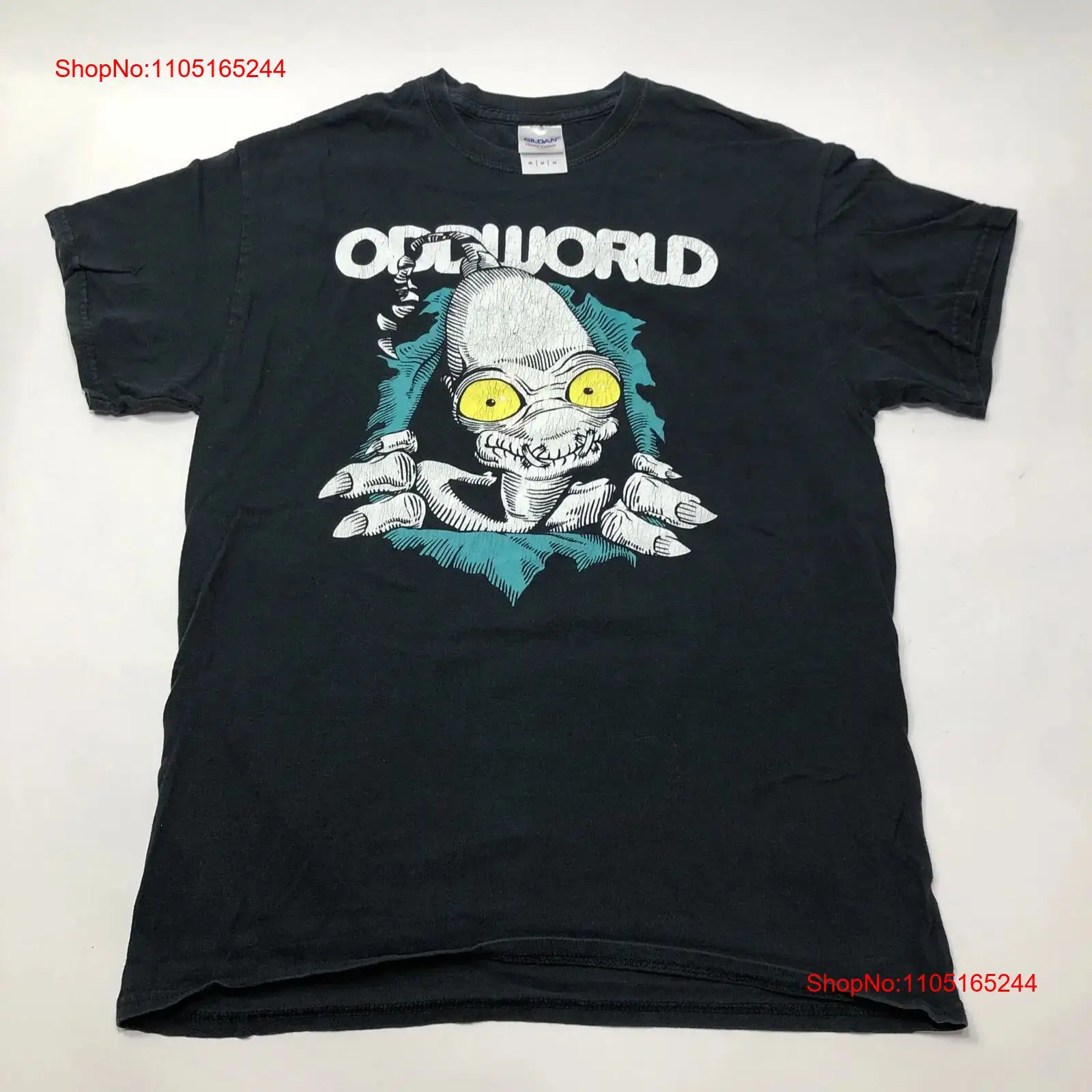 Vintage Fashion Game - Oddworld abe vintage videogame promocional tamanho