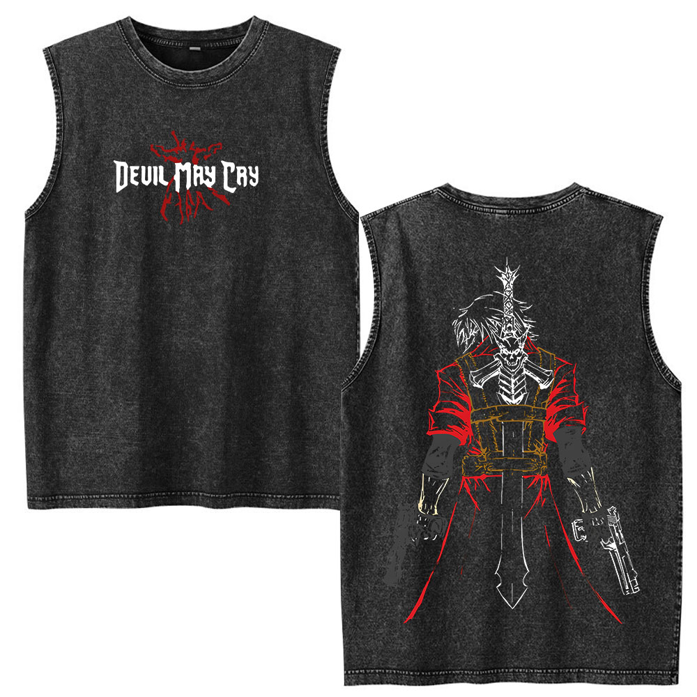 Vintage Fashion Game - Camisetas Sem Mangas Vintage Lavadas GAME