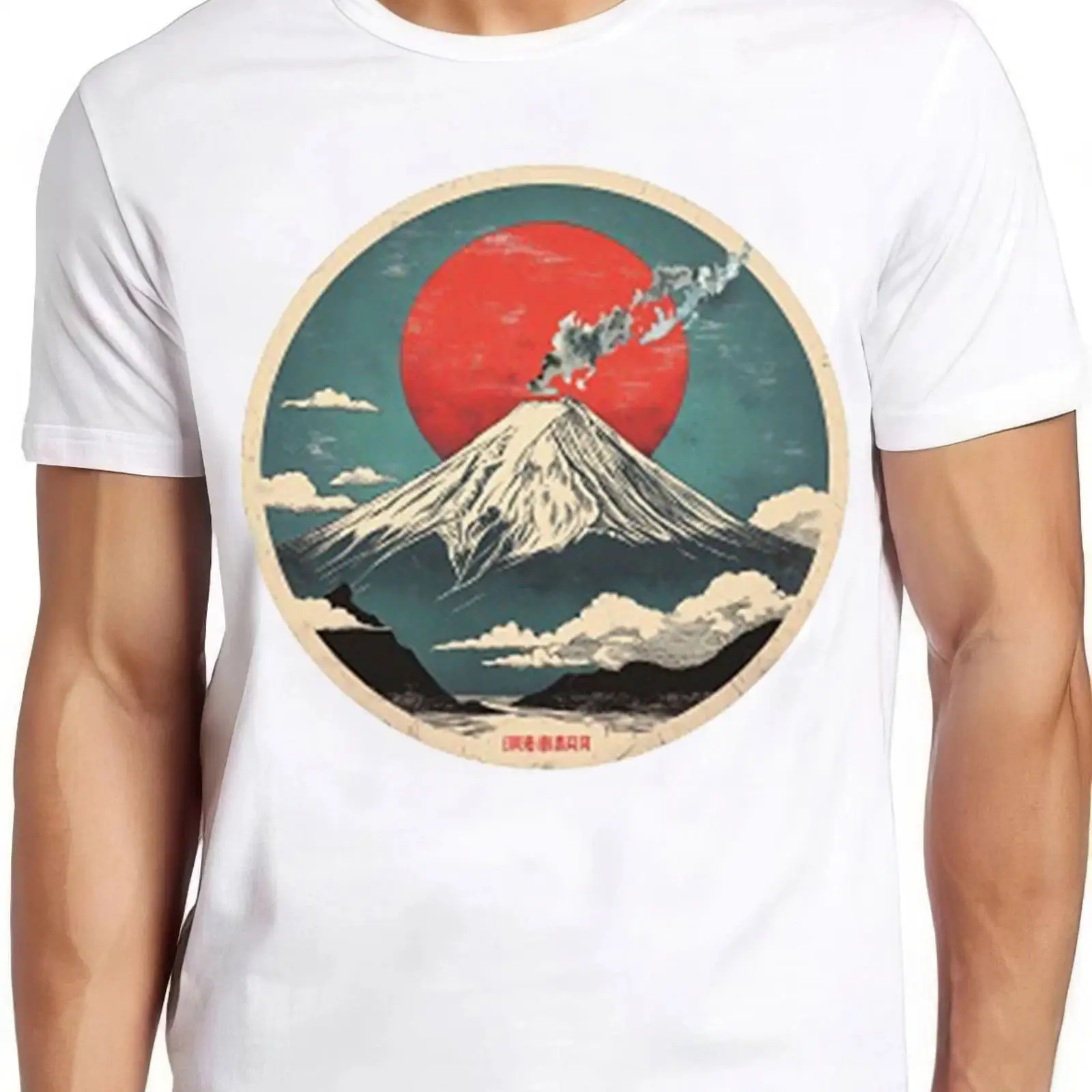 Camiseta Fuji San Mount Japan  - Vintage Fashion Tokyo avaliação e preço