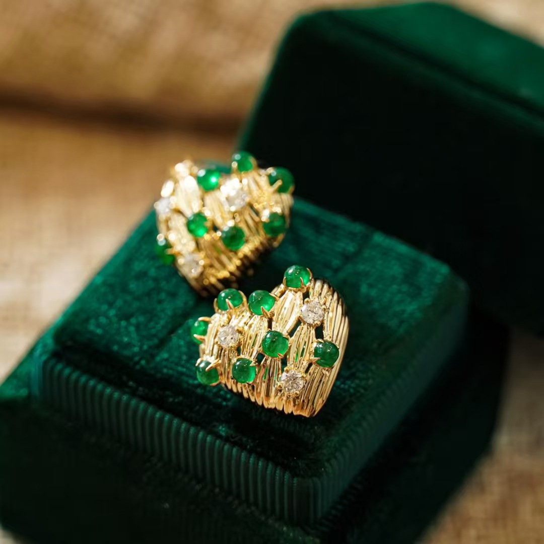 Retro14k ouro preenchido esmer - Vintage Fashion Eras avaliação e preço