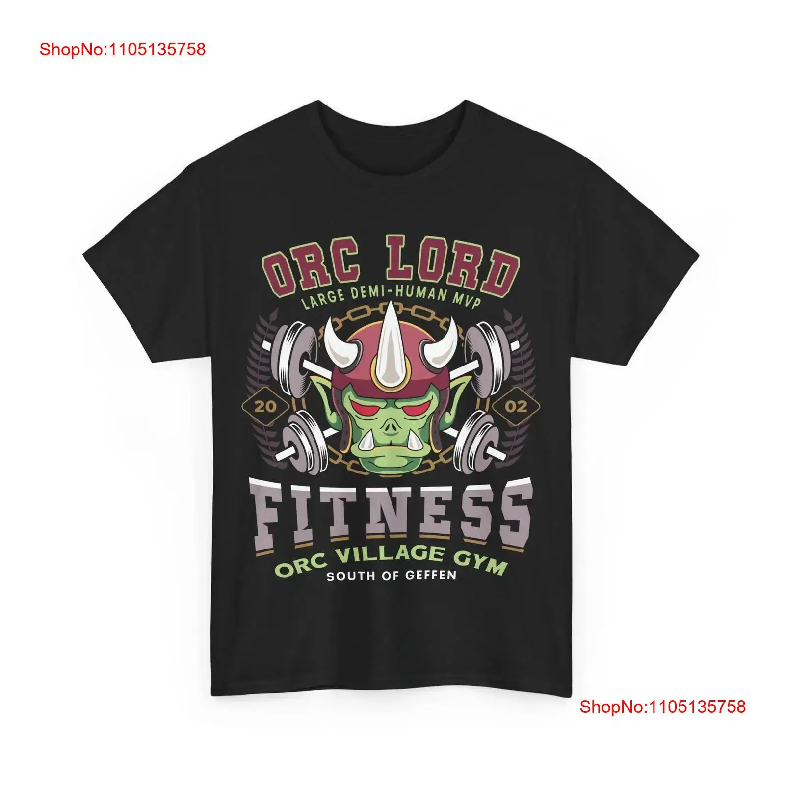 Geffen orc village fitness t c - Vintage Fashion Game avaliação e preço