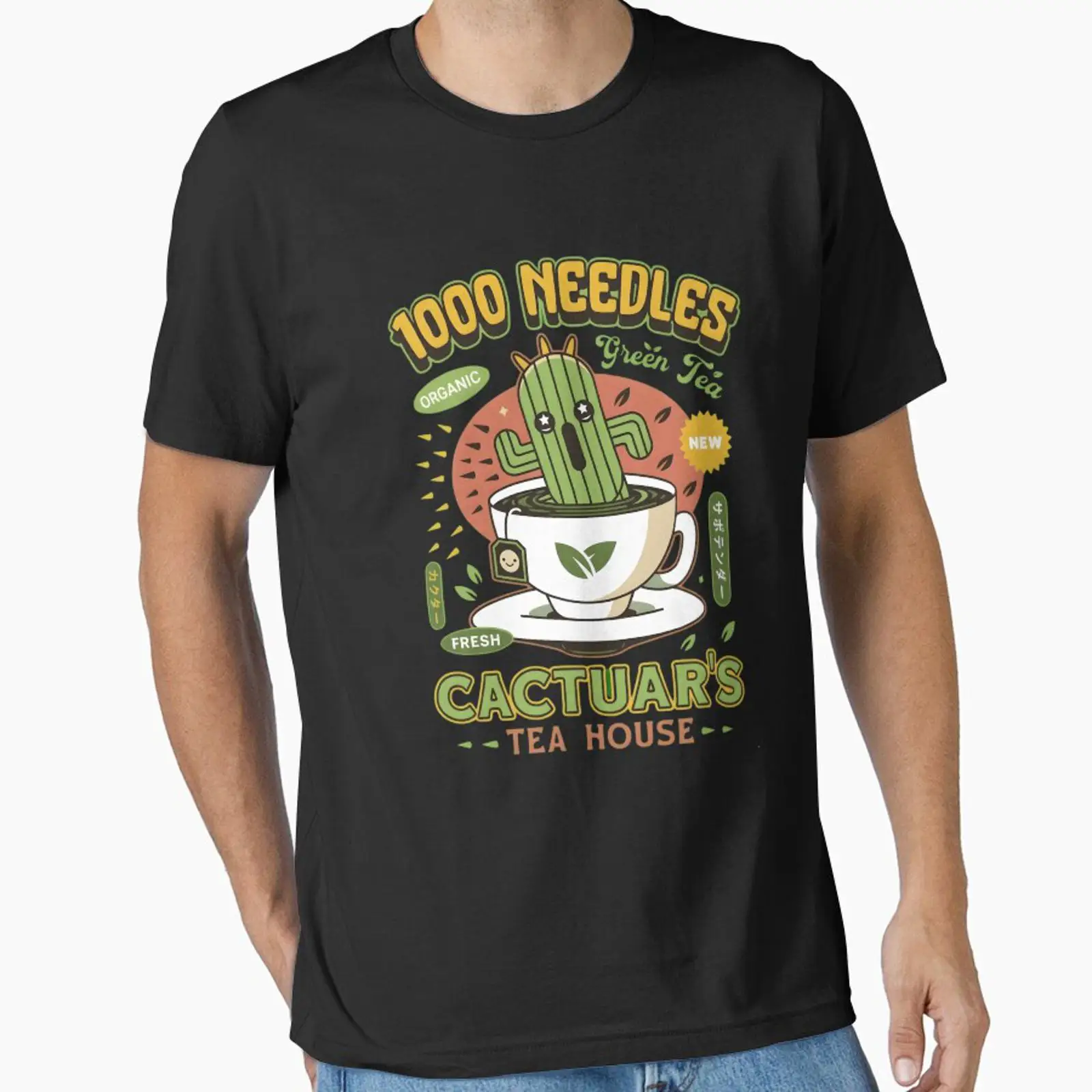 Camiseta Cactuar 1000 Needles  - Vintage Fashion Ads avaliação e preço
