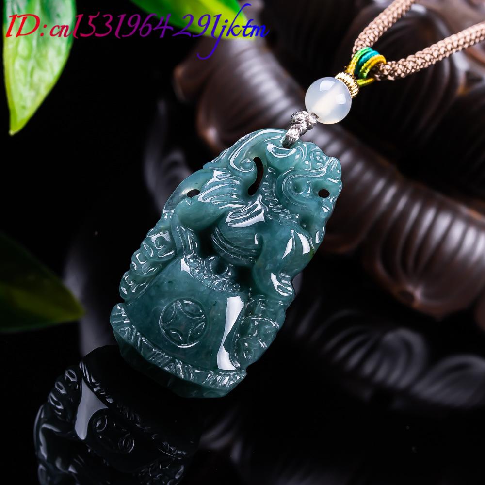 Pingente Pixiu de Jadeíta Birm - Vintage Fashion Women avaliação e preço