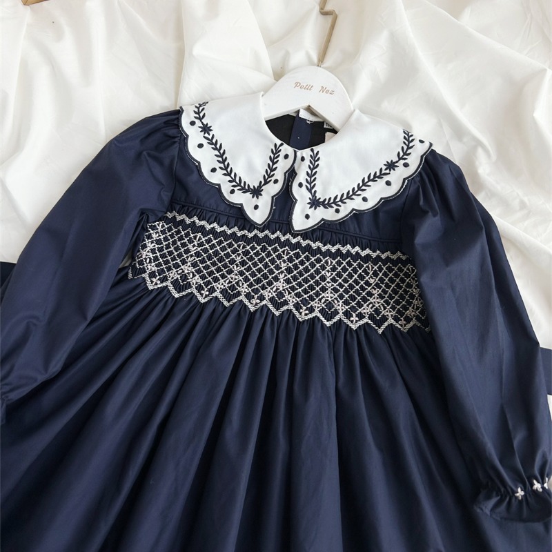 Vestido Vintage Azul Escuro Bo - Vintage Fashion Boutique avaliação e preço
