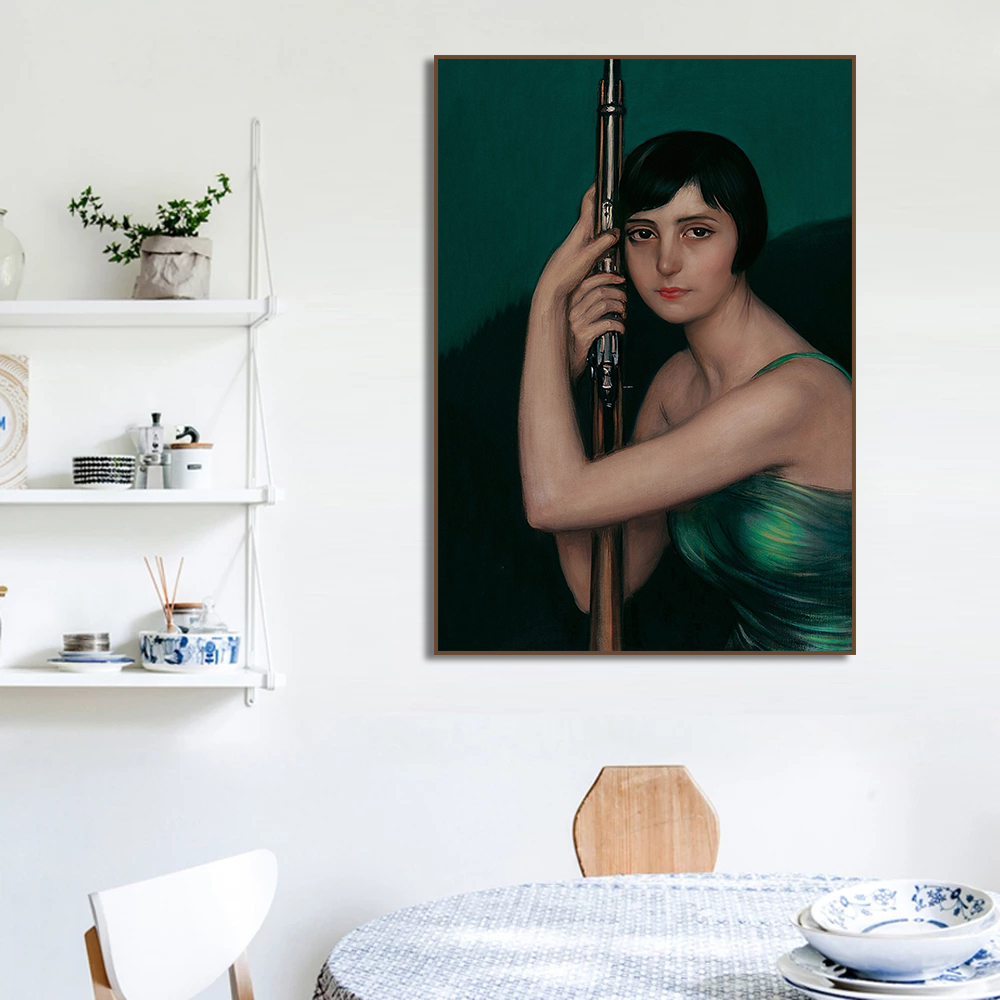 Pôster de Retrato de Mulheres  - Vintage Fashion Prints For Wall avaliação e preço