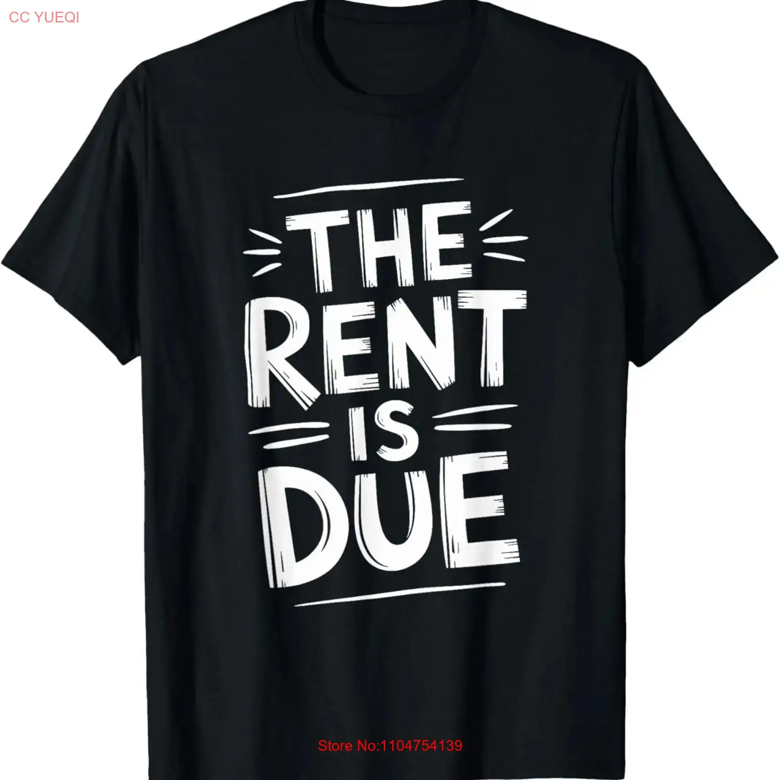 Camiseta The Rent Is Due para  - Vintage Fashion Rental avaliação e preço