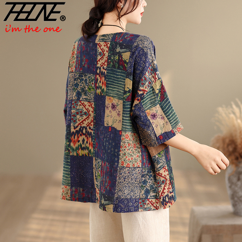 Blusa Feminina Plus Size THHON - Vintage Fashion Boutique avaliação e preço