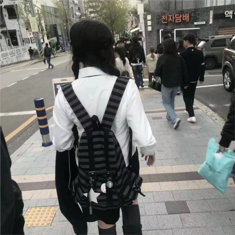 Harajuku vintage mochila femin - Vintage Fashion Boutique avaliação e preço