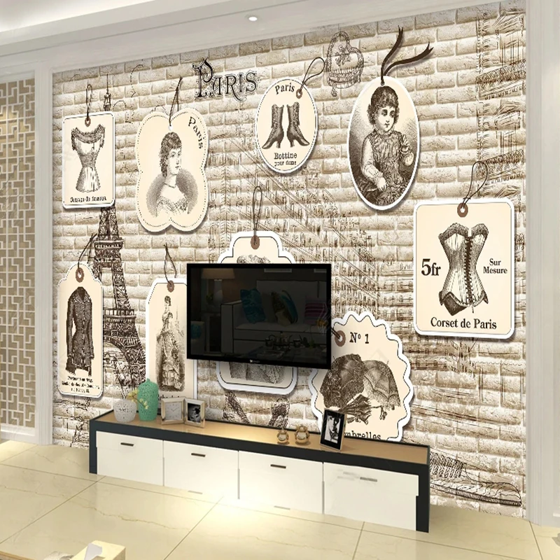 Papel de Parede Fotográfico 3D - Vintage Fashion Photos avaliação e preço