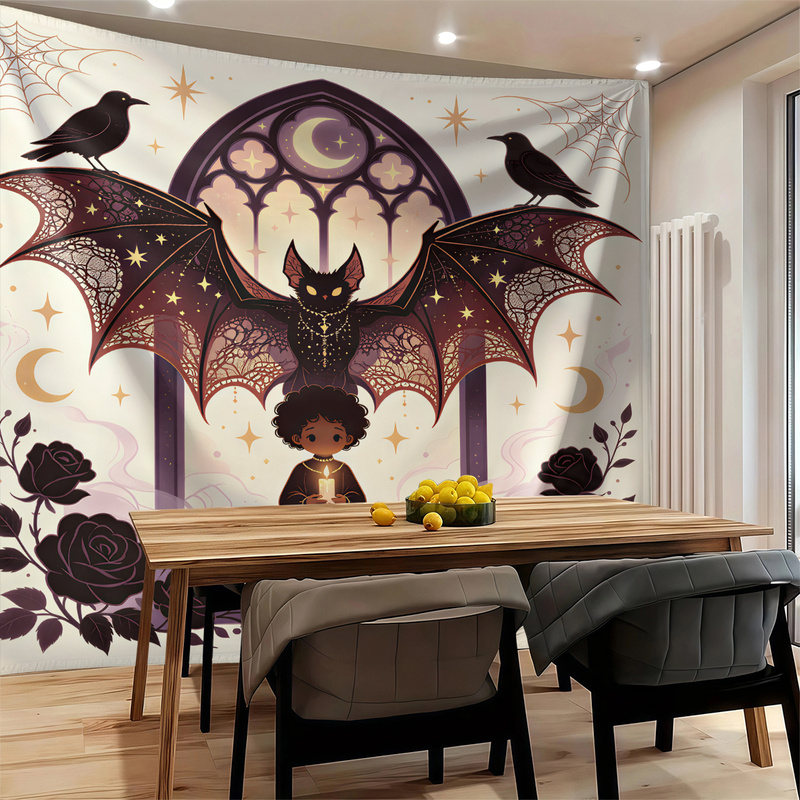 Tapeçaria estampada com pingui - Vintage Fashion Prints For Wall avaliação e preço