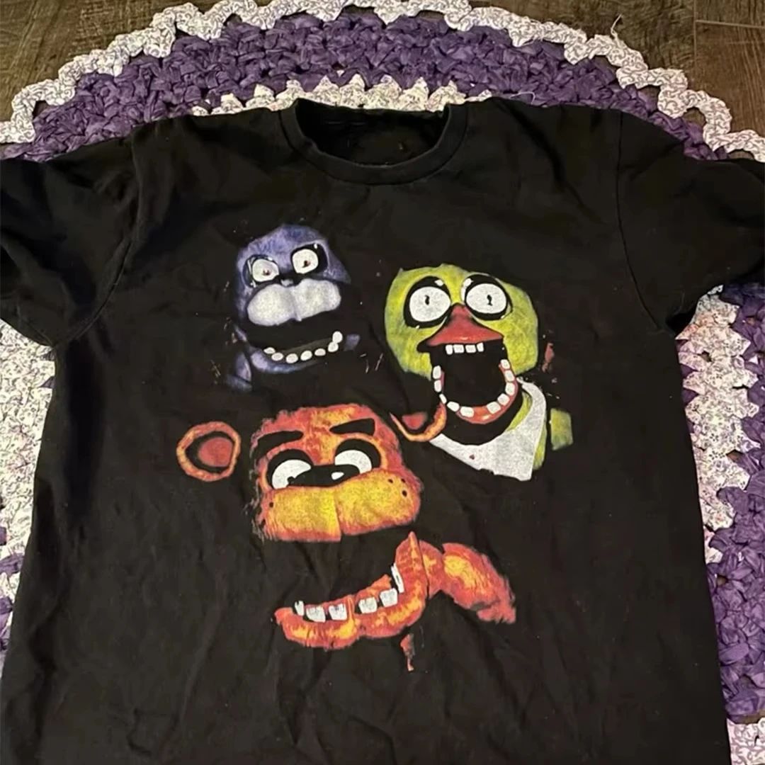 Camiseta Y2K Estilo Gótico Har - Vintage Fashion Game avaliação e preço